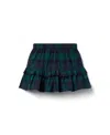 Janie And Jack Girls' Tartan Ruffle Skirt - Baby, Little Kid, Big Kid In Multi