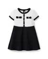 Janie And Jack Girls' The Bow Sweater Dress - Baby, Little Kid, Big Kid In Multi
