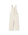 Janie And Jack The Corduroy Overall In Neutral