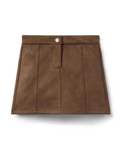 Janie And Jack Girls' The Sueded Skirt - Baby, Little Kid, Big Kid In Multi