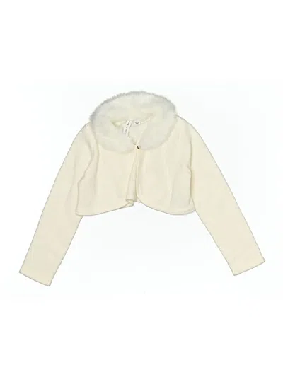 Pre-owned Janie And Jack Kids' Jacket In Ivory
