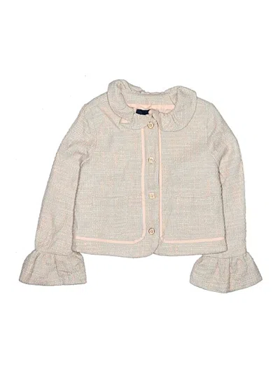 Pre-owned Janie And Jack Kids' Jacket In Ivory