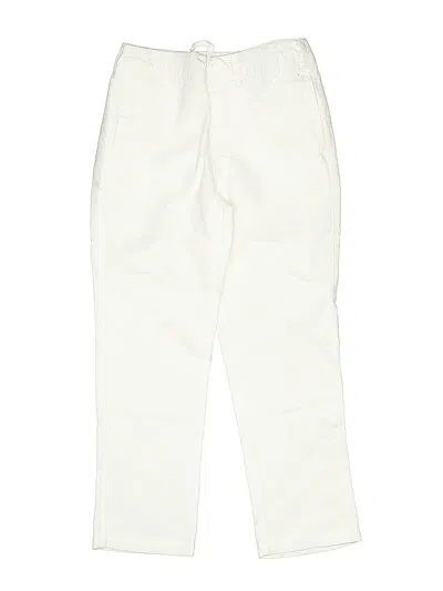 Pre-owned Janie And Jack Kids' Jeans In White