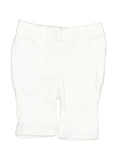 Pre-owned Janie And Jack Babies' Jeggings In White