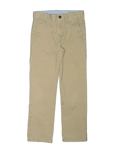 Pre-owned Janie And Jack Kids' Khaki Pant In Tan