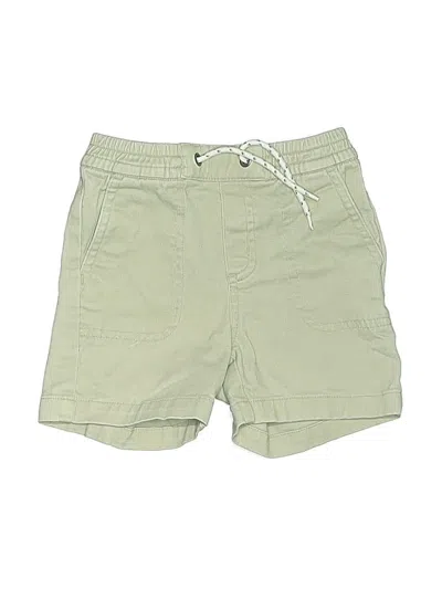 Pre-owned Janie And Jack Kids' Khaki Shorts In Green