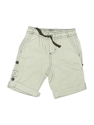 Pre-owned Janie And Jack Babies' Khaki Shorts In Green