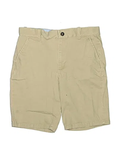 Pre-owned Janie And Jack Kids' Khaki Shorts In Tan