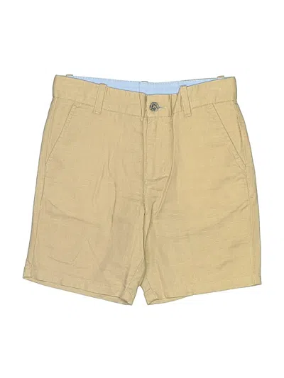 Pre-owned Janie And Jack Kids' Khaki Shorts In Tan