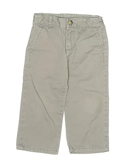 Pre-owned Janie And Jack Kids' Khakis In Gray