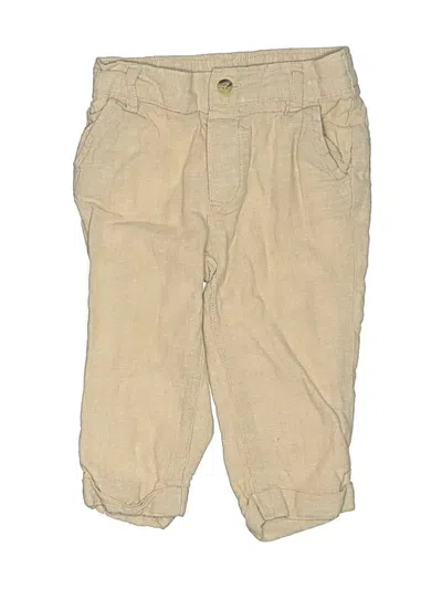 Pre-owned Janie And Jack Babies' Khakis In Tan