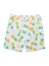 Janie And Jack Men's Baby Boy's,little Boy's & Boy's Print Swim Shorts In Yellow