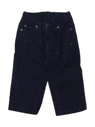 Pre-owned Janie And Jack Babies' Overalls In Blue