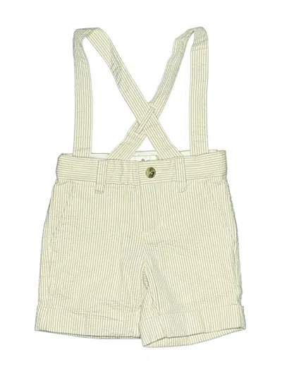 Pre-owned Janie And Jack Babies' Overalls In Green