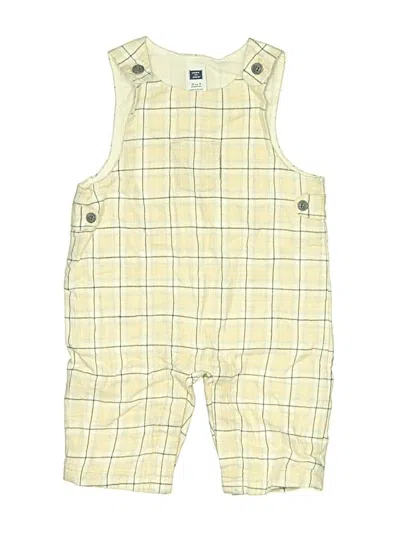 Pre-owned Janie And Jack Babies' Overalls In Yellow