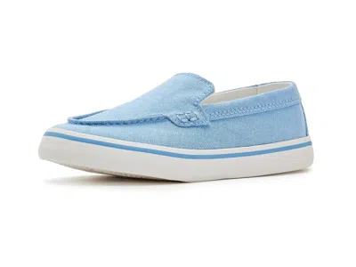 Janie And Jack Oxford Slip-on Sneakers (toddler/little Kid/big Kid) Boy's Shoes Blue : 3 Little Kid M, Synthetic