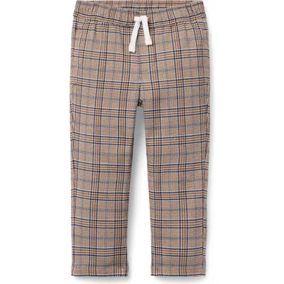 Janie And Jack Babies'  Plaid Pull-on Pant In Multi