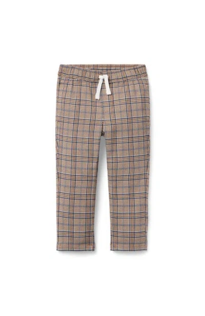 Janie And Jack Babies'  Plaid Pull-on Pant In Multi