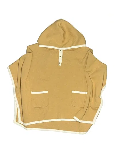 Pre-owned Janie And Jack Kids' Poncho In Brown