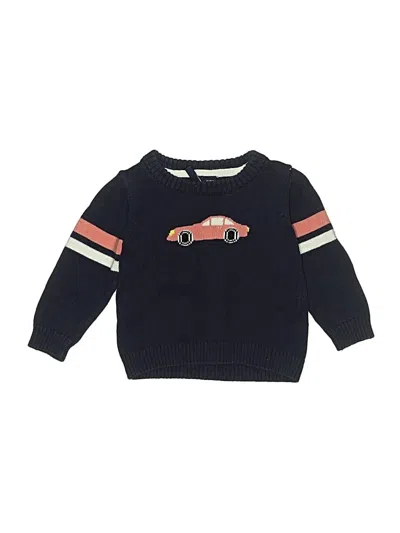 Pre-owned Janie And Jack Kids' Pullover Sweater In Blue