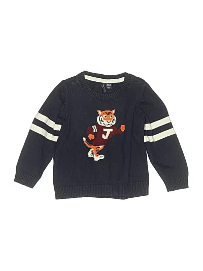 Pre-owned Janie And Jack Kids' Pullover Sweater In Blue