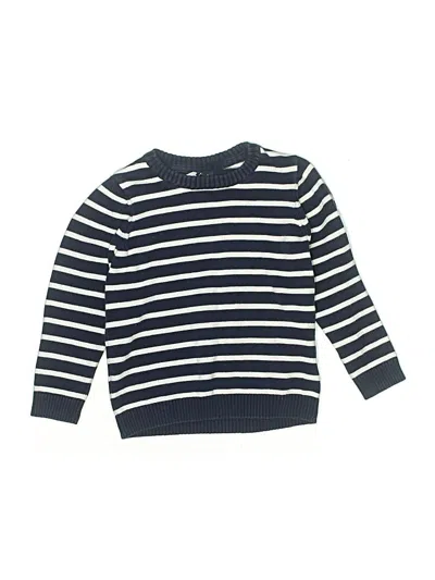 Pre-owned Janie And Jack Kids' Pullover Sweater In Blue