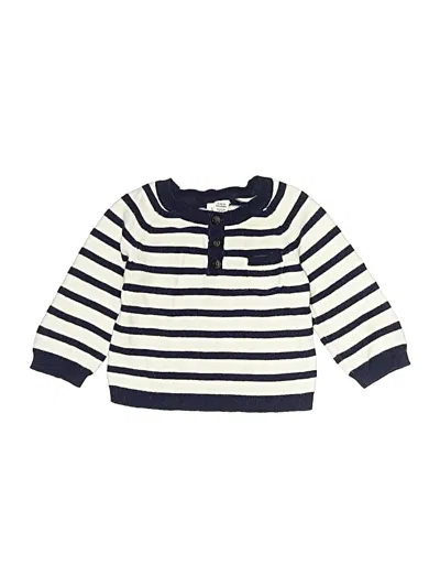 Pre-owned Janie And Jack Babies' Pullover Sweater In Blue