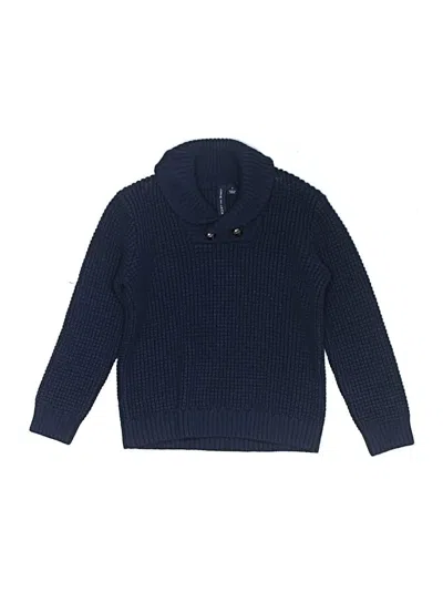 Pre-owned Janie And Jack Kids' Pullover Sweater In Blue