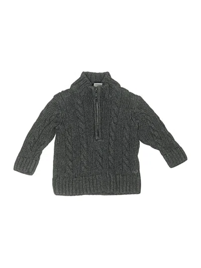 Pre-owned Janie And Jack Babies' Pullover Sweater In Gray