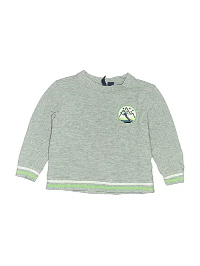 Pre-owned Janie And Jack Kids' Pullover Sweater In Green