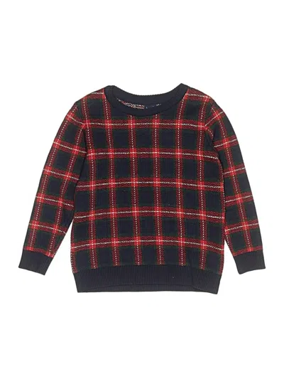 Pre-owned Janie And Jack Kids' Pullover Sweater In Red