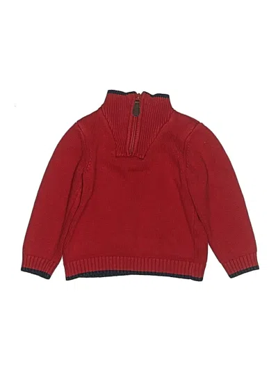 Pre-owned Janie And Jack Kids' Pullover Sweater In Red