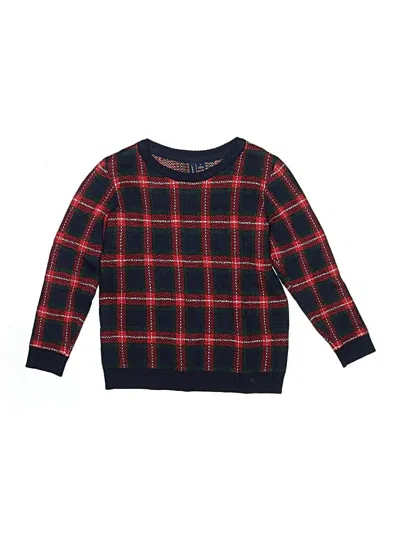Pre-owned Janie And Jack Kids' Pullover Sweater In Red
