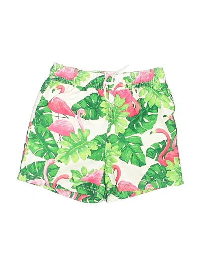 Pre-owned Janie And Jack Kids' Rash Guard In Green