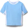 Janie And Jack Recycled Rash Guard In Blue
