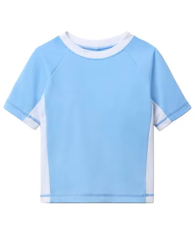 Janie And Jack Recycled Rashguard In Blue