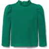 Janie And Jack Babies'  Ribbed Turtleneck In Green