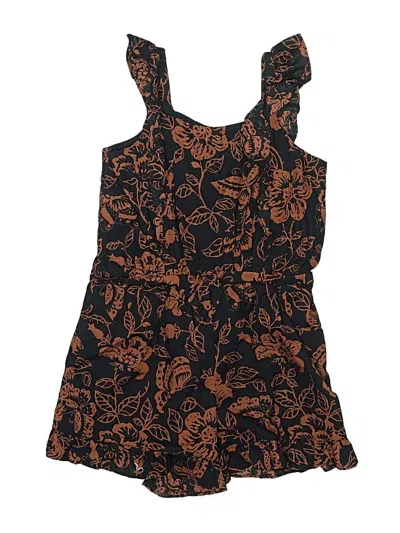 Pre-owned Janie And Jack Kids' Romper In Brown