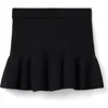 Janie And Jack Ruffle Hem Sweater Skirt In Black