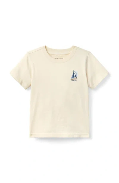 Janie And Jack Kids'  Sailboat Tee In White