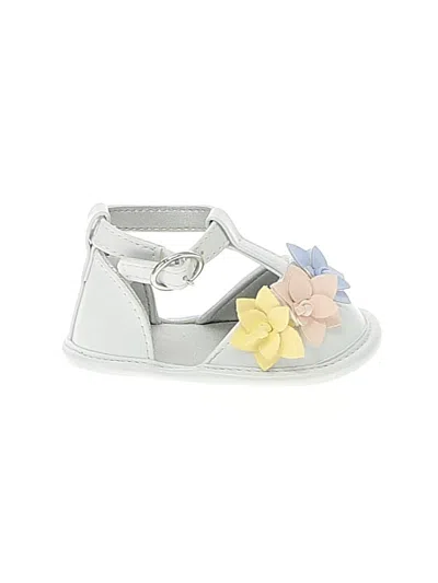 Pre-owned Janie And Jack Babies' Sandals In White