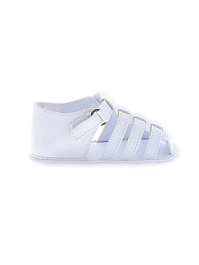 Pre-owned Janie And Jack Babies' Sandals In White