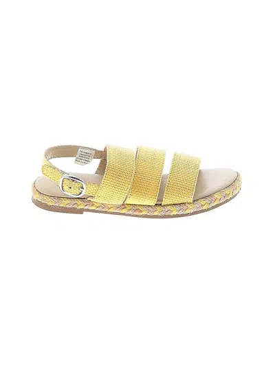 Pre-owned Janie And Jack Kids' Sandals In Yellow