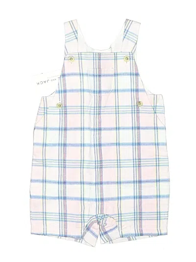 Pre-owned Janie And Jack Babies' Short Sleeve Outfit In White