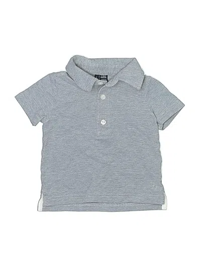 Pre-owned Janie And Jack Babies' Short Sleeve Polo In Blue