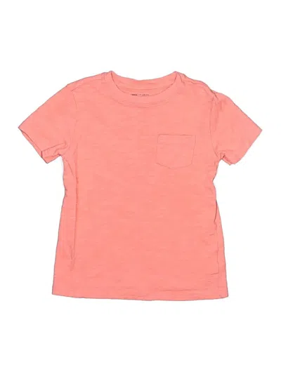 Pre-owned Janie And Jack Kids' Short Sleeve T-shirt In Orange