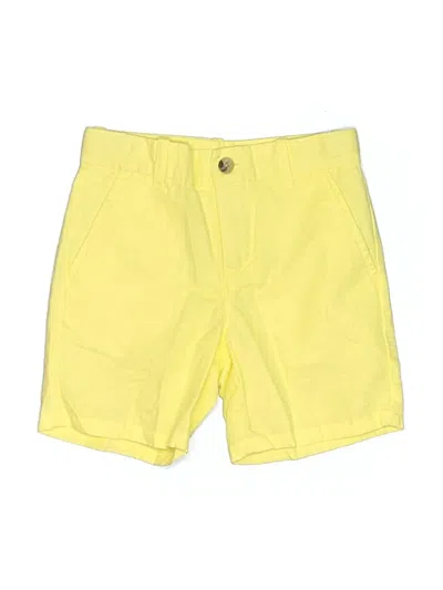 Pre-owned Janie And Jack Kids' Shorts In Yellow