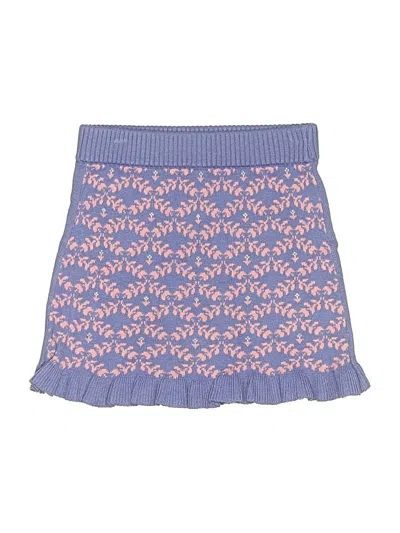 Pre-owned Janie And Jack Kids' Skirt In Blue