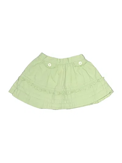 Pre-owned Janie And Jack Kids' Skirt In Green