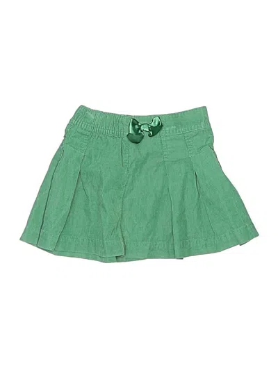 Pre-owned Janie And Jack Kids' Skirt In Green